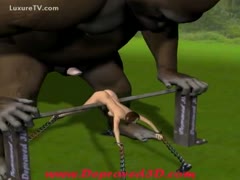 This amazing cartoon beastiality film shows a teenager of legal age rammed